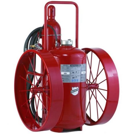 Buckeye Offshore Wheeled Fire Extinguisher Model OS A-350-RG 300 lb. ABC Dry Chemical Agent Regulated Pressure (32160)