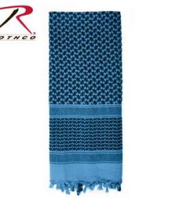 Rothco 100% Cotton Shemagh Tactical Desert Scarf Blue