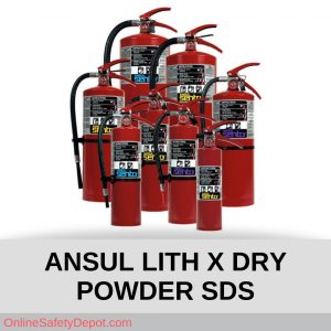 ANSUL LITH X DRY POWDER SDS