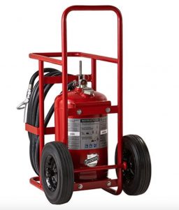 Buckeye Model A-150-RG-36, 125 lb. ABC Dry Chemical Agent Regulated Pressure Wheeled Fire Extinguisher (31140)