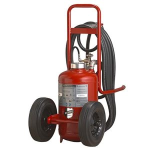 Buckeye Model K-350-RG 300 lb. Purple K Dry Chemical Agent Regulated Pressure Wheeled Fire Extinguisher (32320)