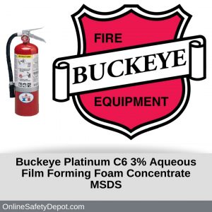 Buckeye Platinum Plus C6 3% A.F.F.F.C