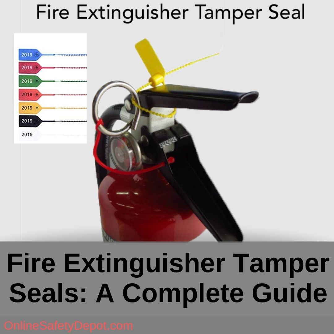 White Dated Tamper Seals 1000 Dated Tamper Seals Zip Ties are Made for Fire Extinguishers But Work for Many Other Applications 