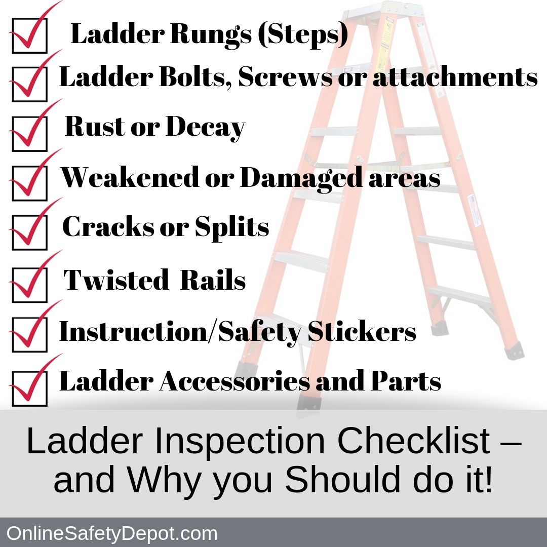 Ladder Inspection Checklist and Why you Should do it! Industrial