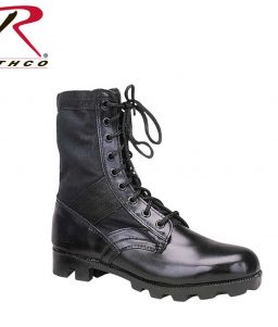 Black Jungle Boots Army Combat Shoes - Rothco