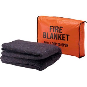 Brooks Fire Blanket Mountable Storage Bag