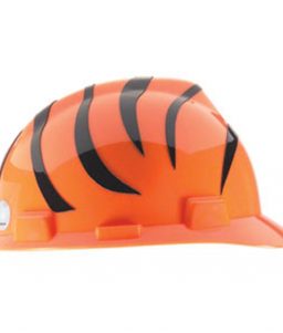 Cincinnati Bengals Hard Hart NFL Licensed Construction Helmet
