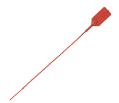 Fire Extinguisher Tamper Seal - Red, 9-inch