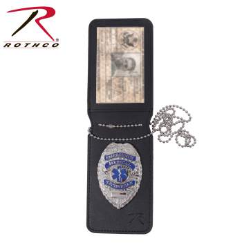 Rothco Leather Neck Identification Holder 