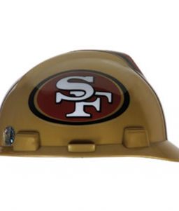 San Francisco 49ers Hard Hat NFL Construction Helmet